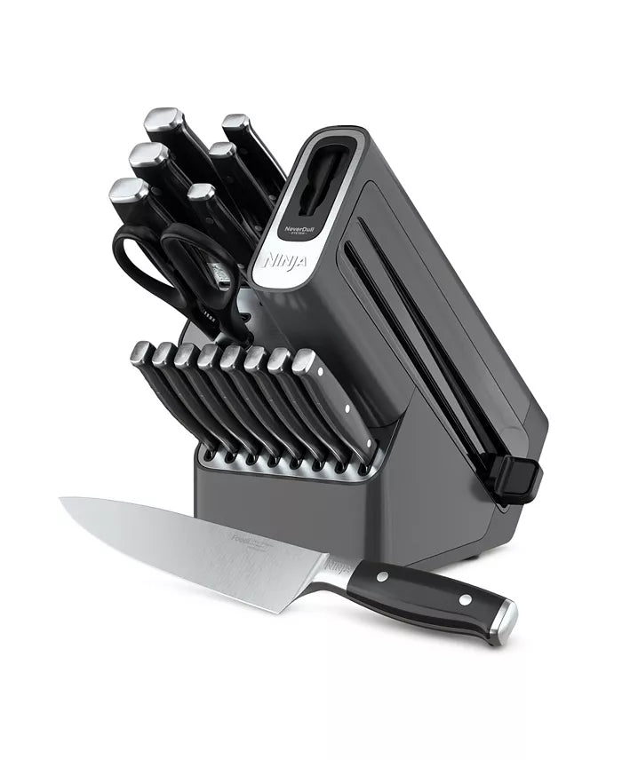 Ninja Foodi NeverDull German Steel Premium Knife System 17 Piece Set