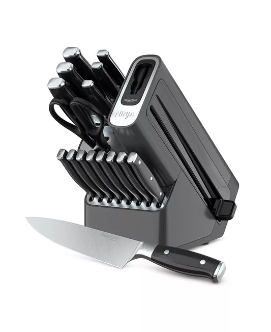 Ninja Foodi NeverDull German Steel Premium Knife System 17 Piece Set